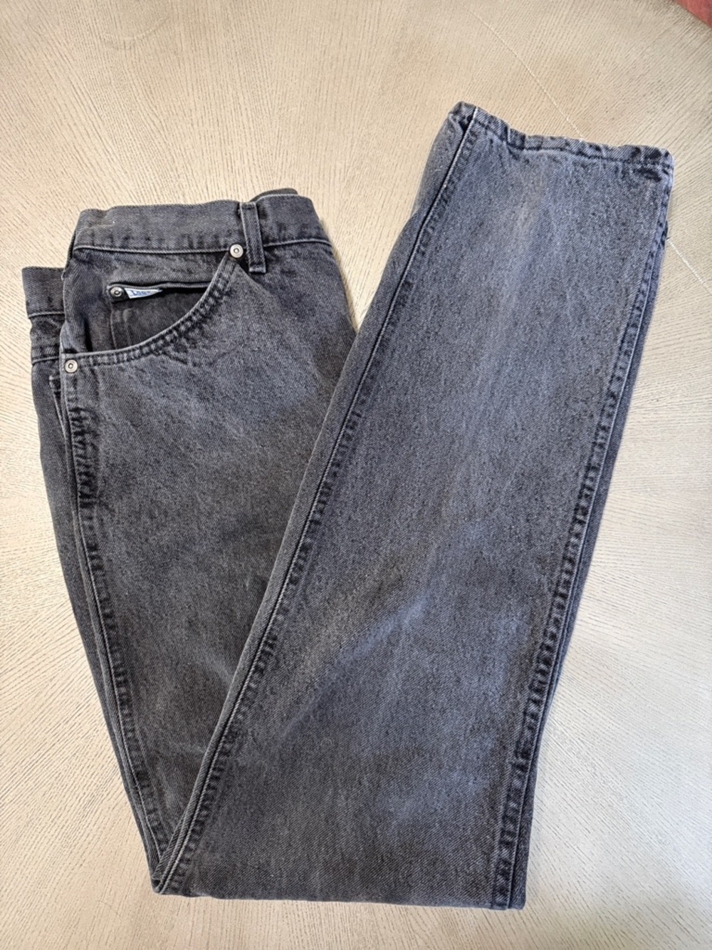 Vintage 90s Lee Riders Jeans | Grey Acid Wash | Made in USA | 36x34